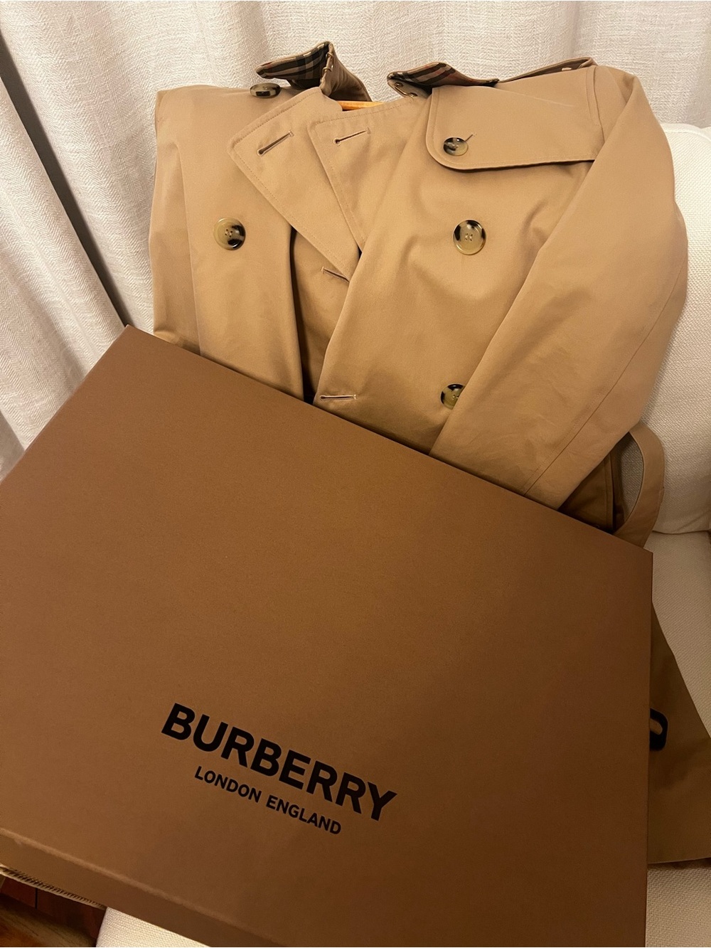 Burberry Kensington Trench Coat US size 4 - Picture 14 of 16